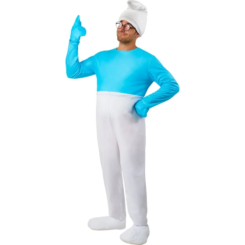 Smurf Costume for Adults, Jumpsuit