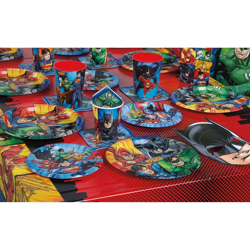 Justice League Paper Cups, 9 Oz, 8 Count