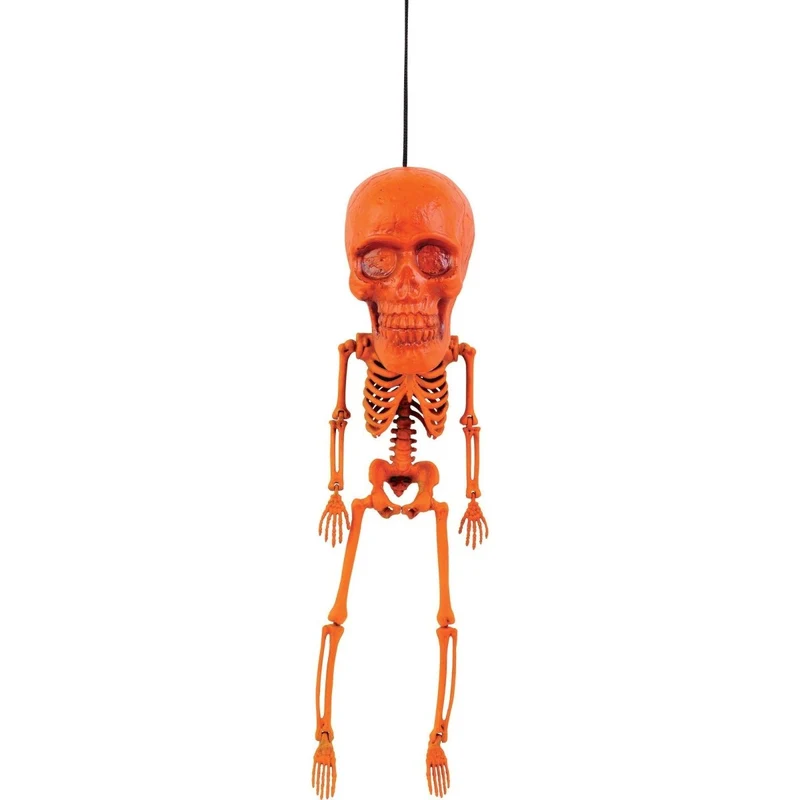 Neon Big Head Skeleton, 17 Inches, Assortment, 1 Count