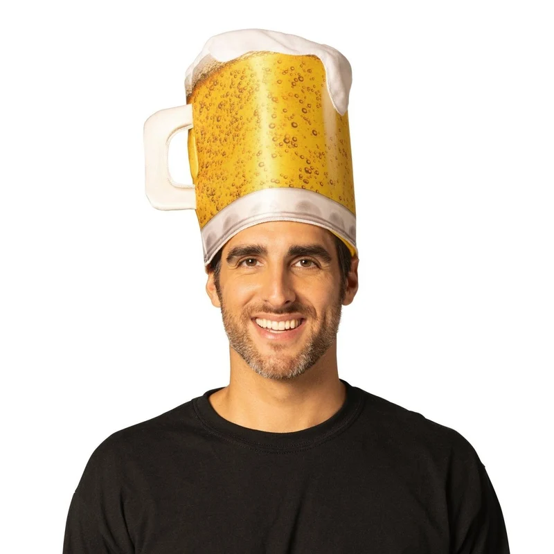 Beer Mug Hat for Adults