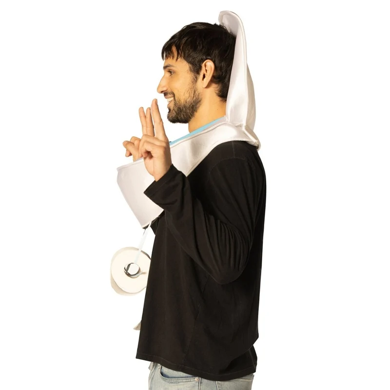 Toilet with Roll Holder Costume for Adults