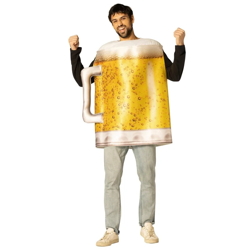 Beer Mug Costume for Adults
