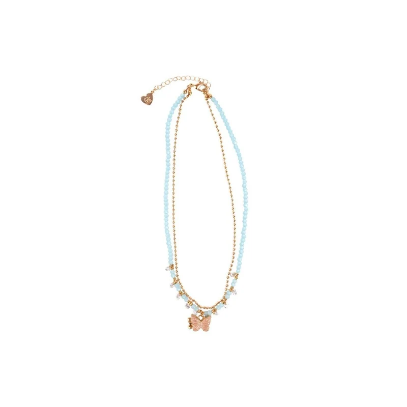 Boutique Boho Butterfly Necklace, 1 Count