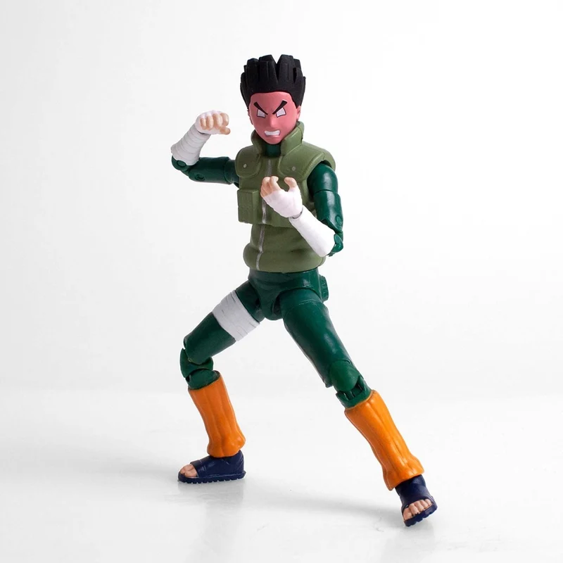 Rock Lee Action Figure, Naruto Shippuden, 5 Inches, 1 Count