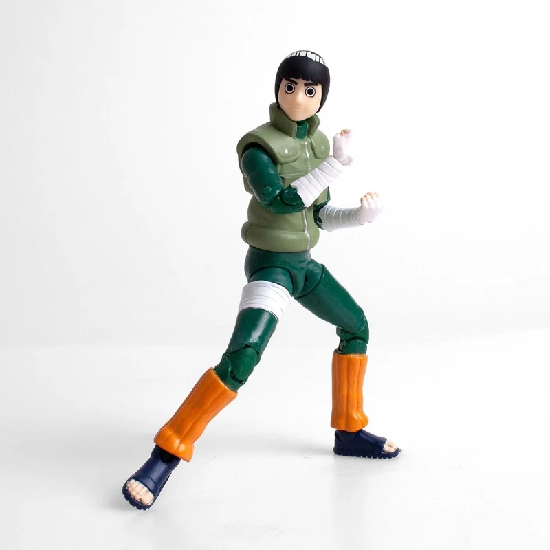 Rock Lee Action Figure, Naruto Shippuden, 5 Inches, 1 Count