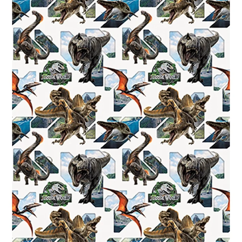 Jurassic World Birthday Gift Wrap, 30 x 60 Inches, 1 Count