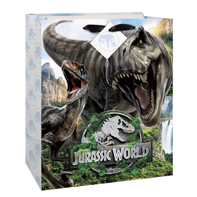Jurassic World Birthday Large Gift Bag, 1 Count