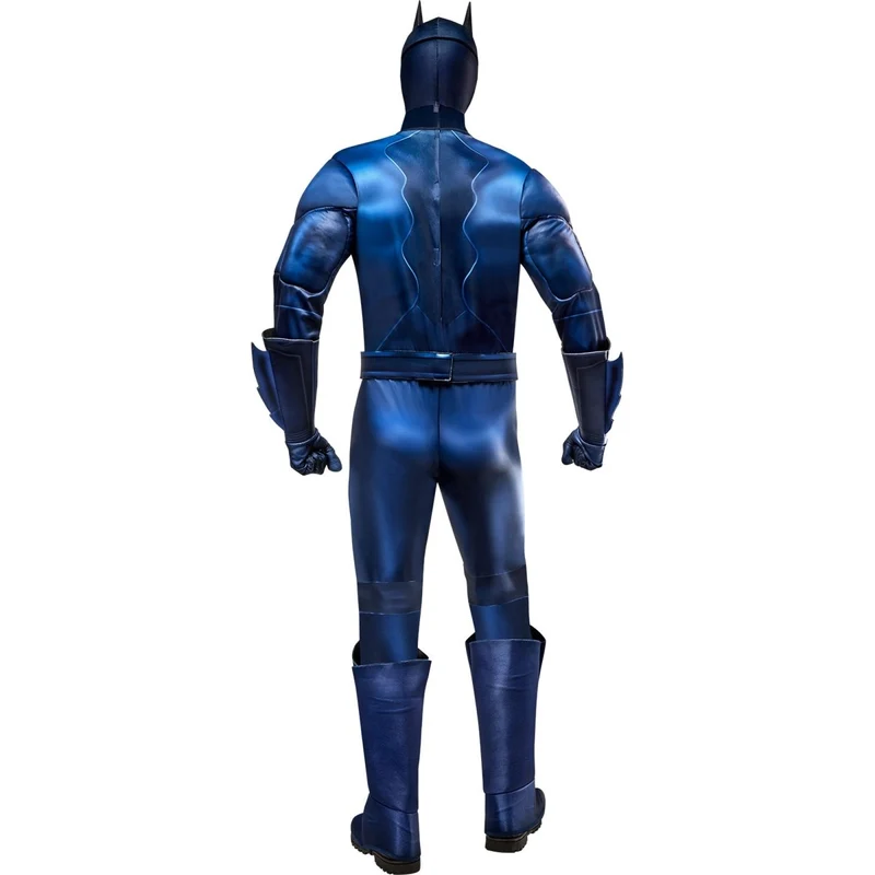 Batman Padded Costume for Adults, Jumpsuit and Cape, DC Comics