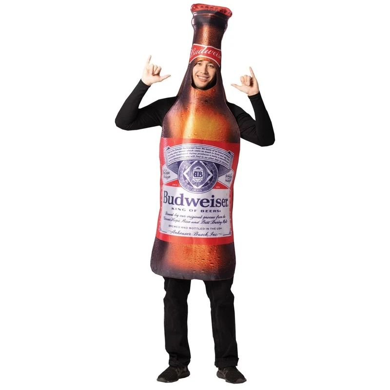 Budweiser Bottle Costume for Adults