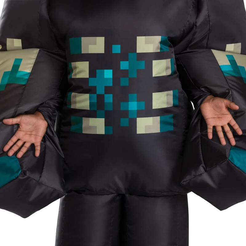 Warden Inflatable Costume for Kids, Minecraft