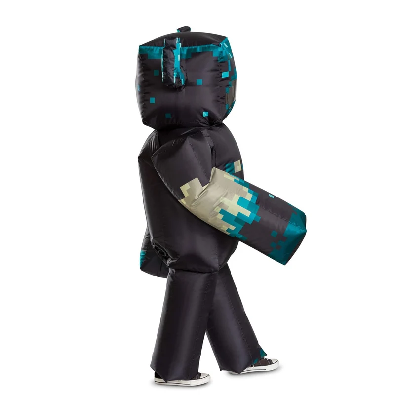 Warden Inflatable Costume for Kids, Minecraft