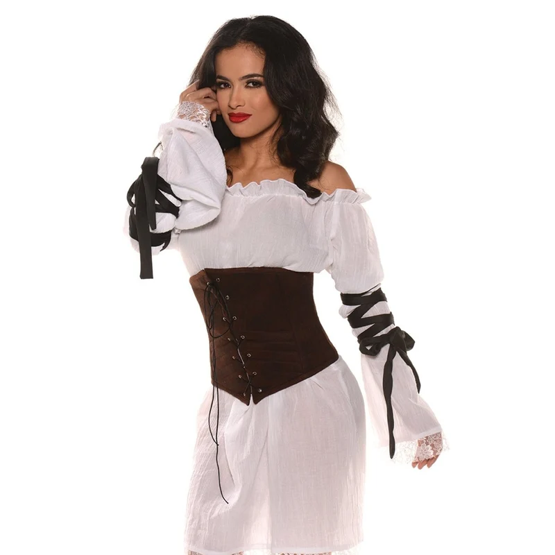 Brown Waist Cincher for Adults