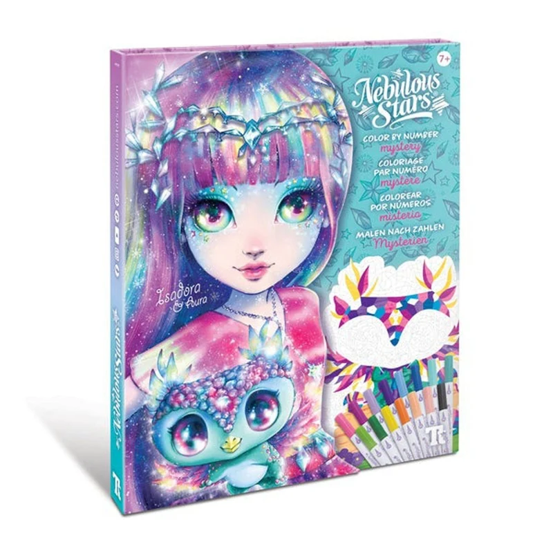 Nebulous Stars Color by Number, 1 Count