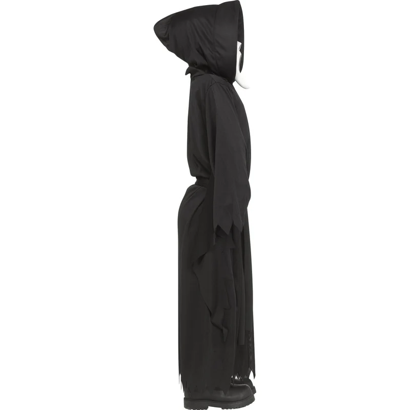 Ghost Face Costume for Toddlers, Scream, Black Hooded Robe