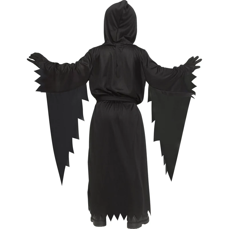 Ghost Face Costume for Toddlers, Scream, Black Hooded Robe