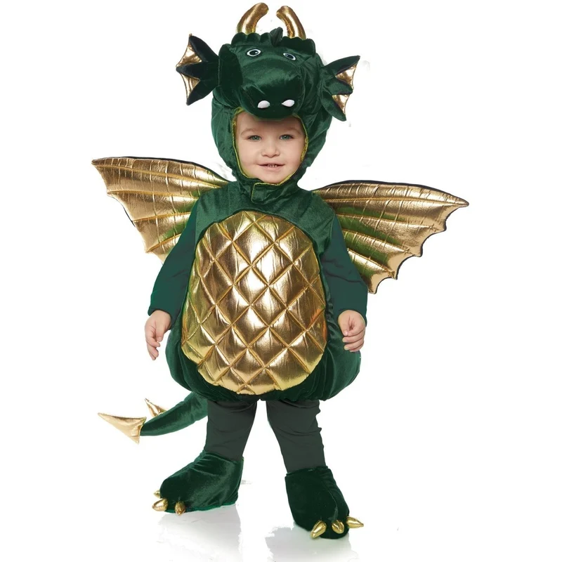 Green Dragon Costume for Toddlers