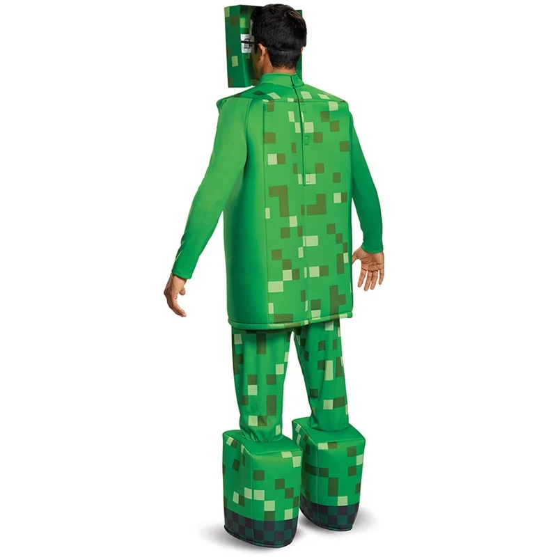 Creeper Prestige Costume for Adults, Minecraft