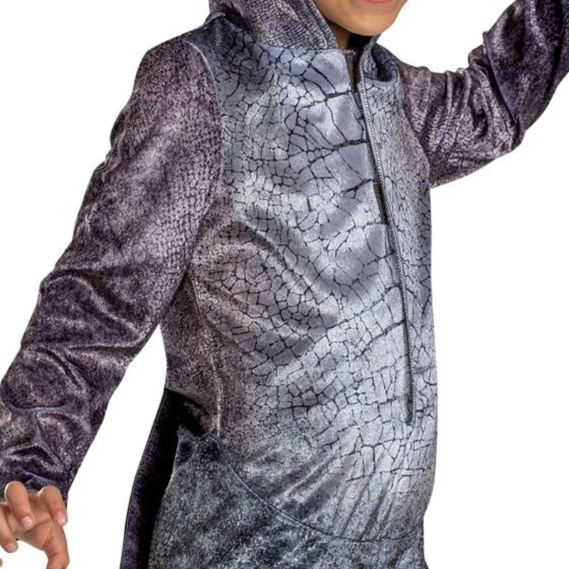 T-Rex Rebirth Classic Costume for Kids, Jurassic World, Hooded Jumpsuit