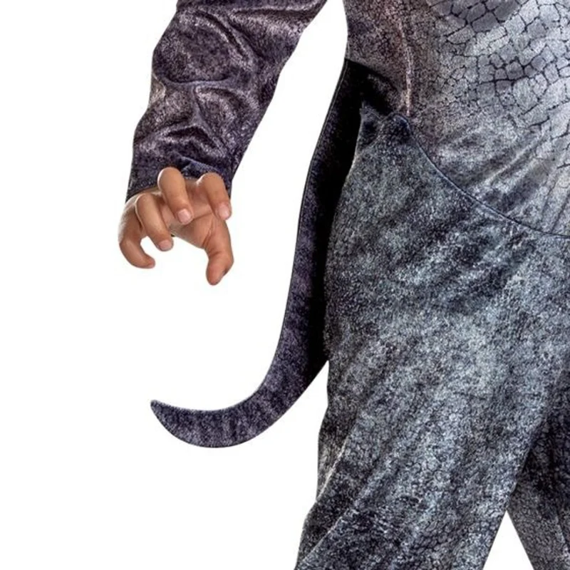 T-Rex Rebirth Classic Costume for Kids, Jurassic World, Hooded Jumpsuit