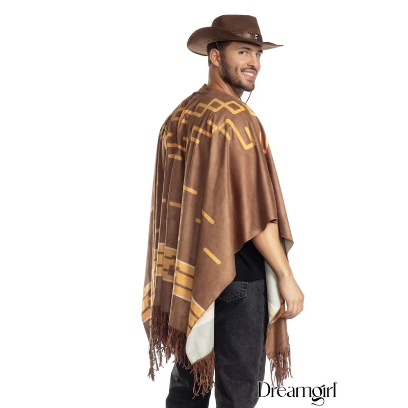 Cowboy Poncho for Adults