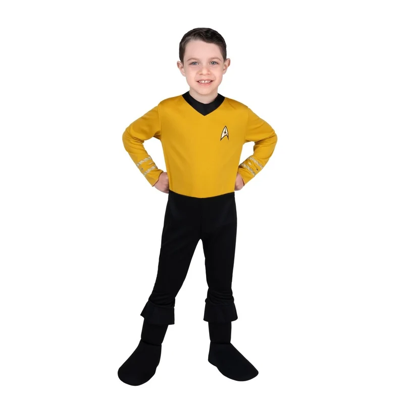 Captain Kirk Costume for Toddlers, Star Trek, Jumpsuit and Headpiece
