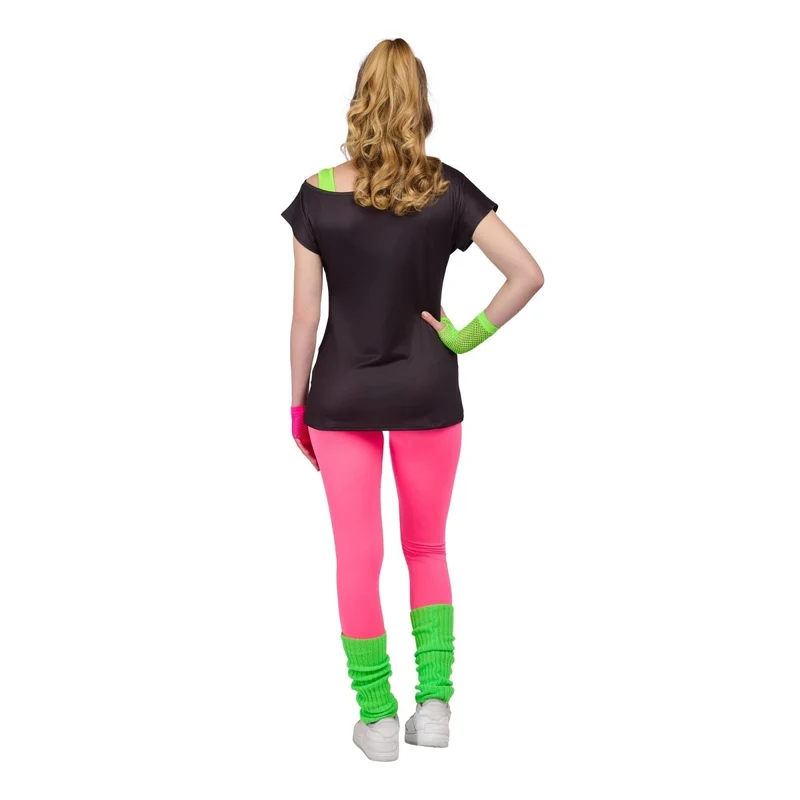 I Love 80s T-Shirt for Adults, Black