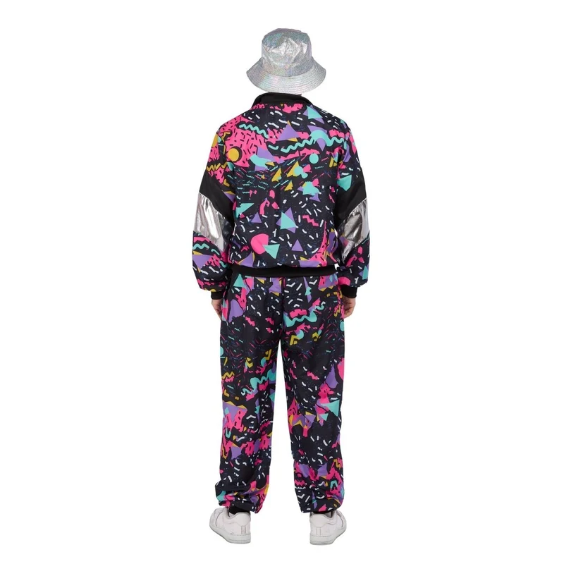 Arcade Fever 80s Costume for Adults, Top and Pants