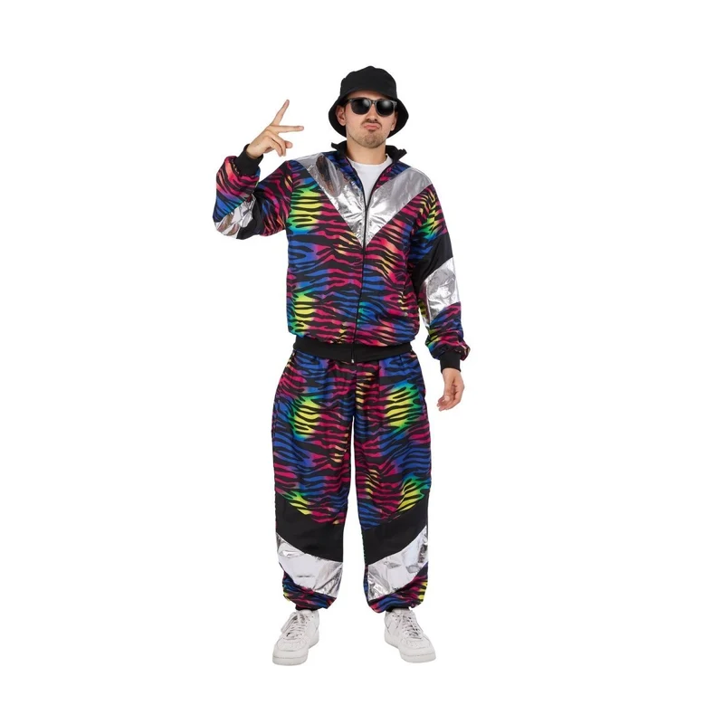 Funky 80s Costume for Adults, Top and Pants