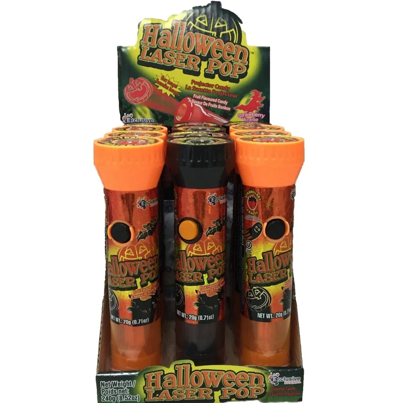 Halloween Laser Lolipop, 20G, Assortment, 1 count
