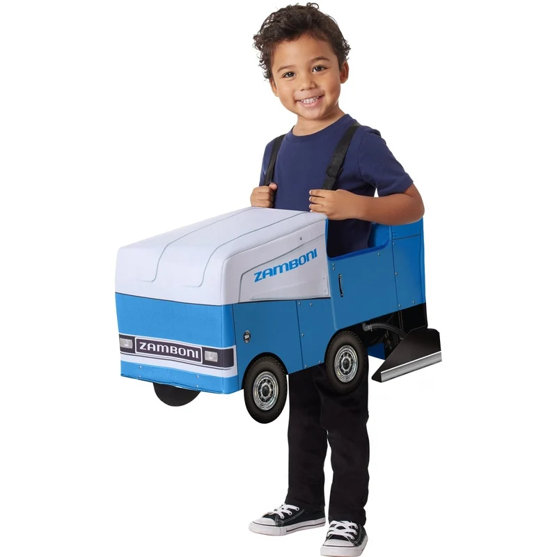 Zamboni Ride Along Costume for Kids, Foam Zamboni
