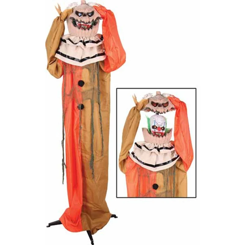 Animated Standing Pop Up Pumpkin Man, 72 Inches, 1 Count