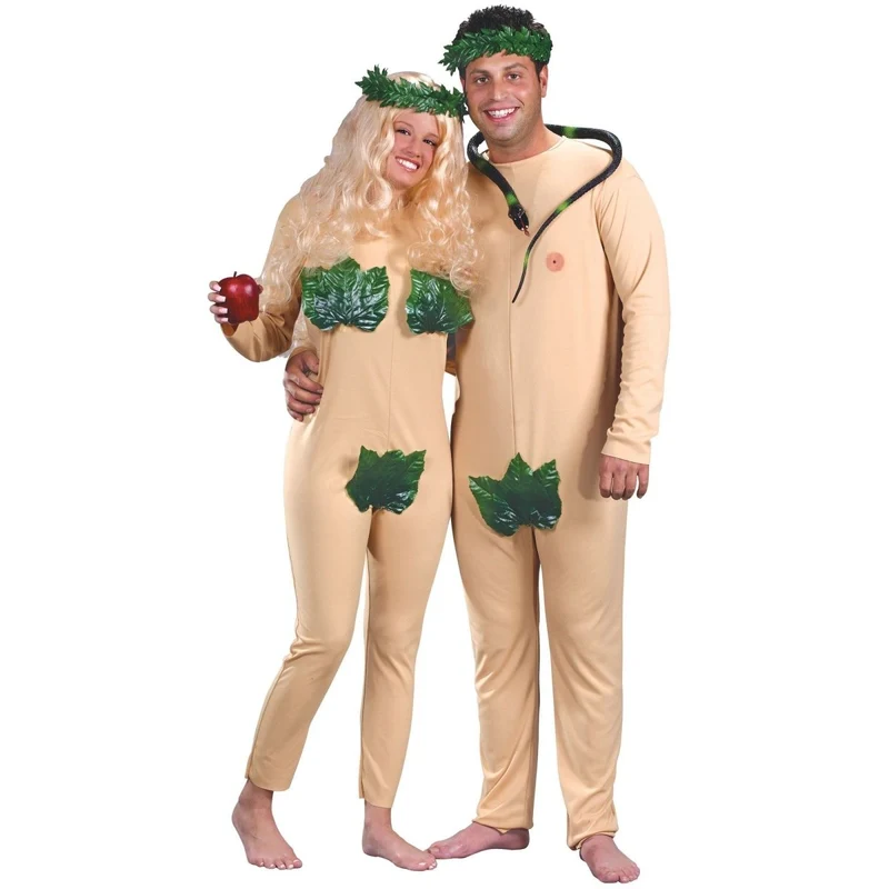 Adam and Eve Couple Costume for Adults