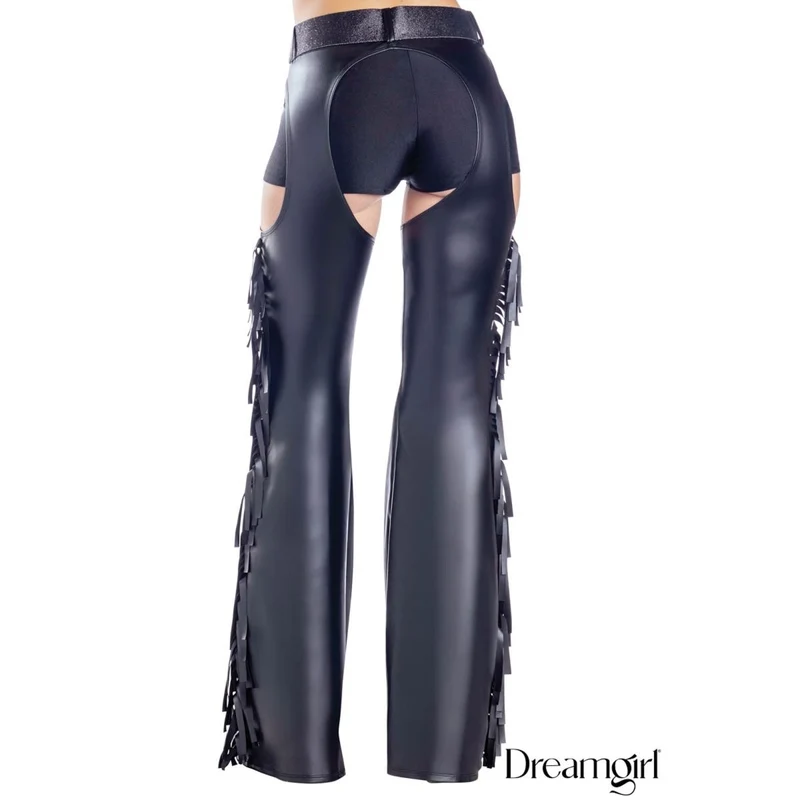 Black Chaps for Adults