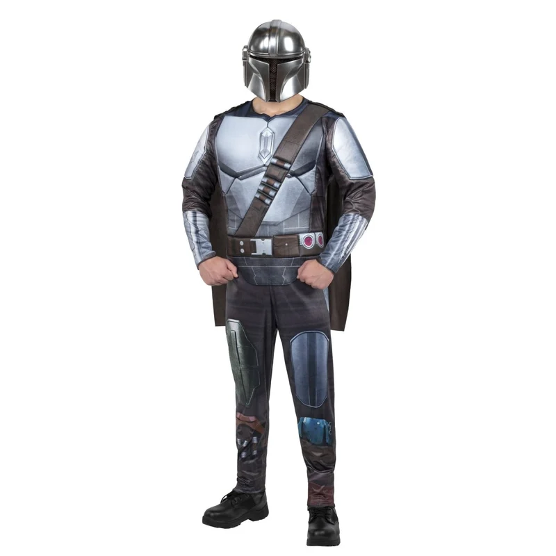 Star Wars Mandalorian Qualux Costume for Adults, Jumpsuit and Cape