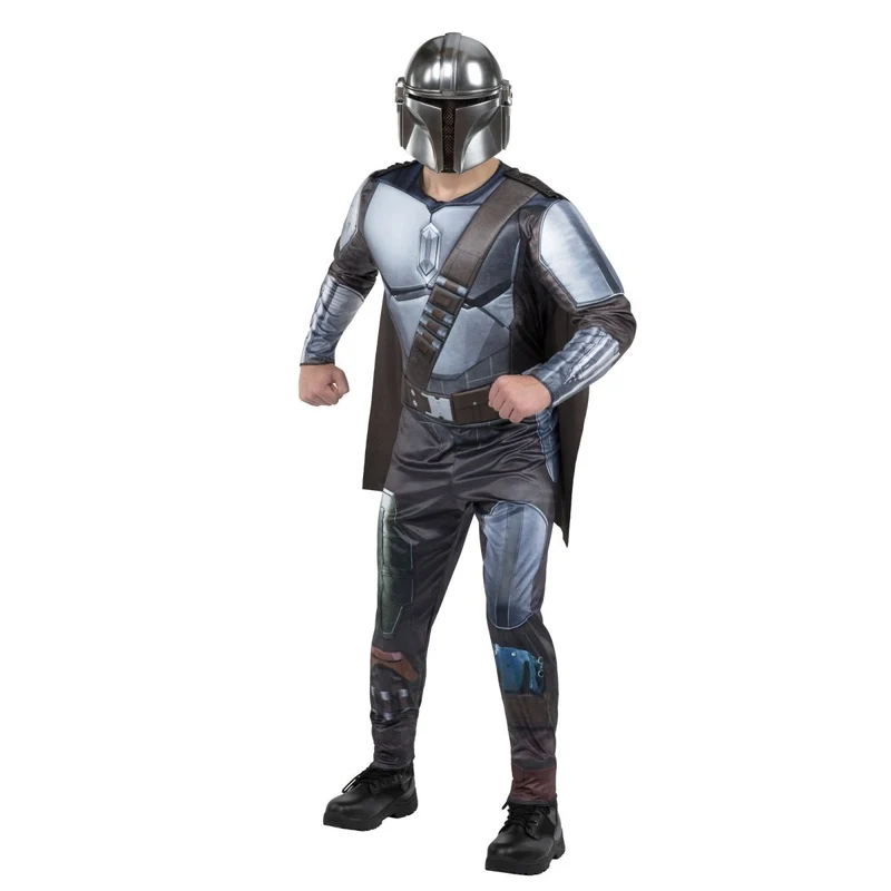 Star Wars Mandalorian Qualux Costume for Adults, Jumpsuit and Cape