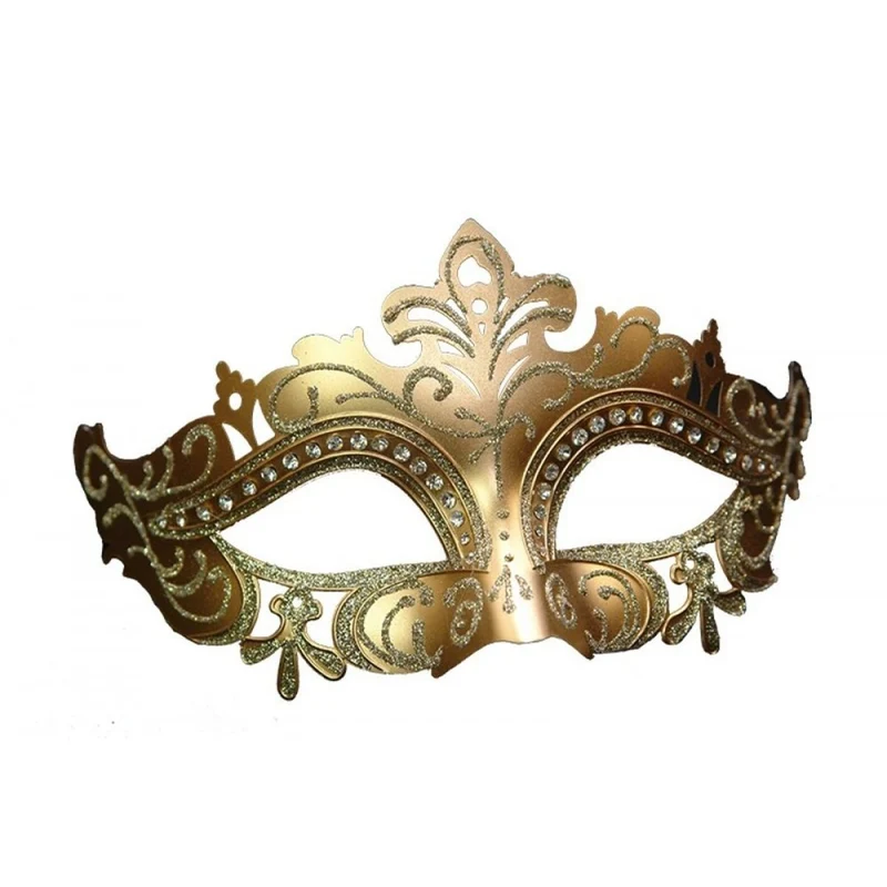 Venetian Mask with Rhinestone, Assortment, 1 Count