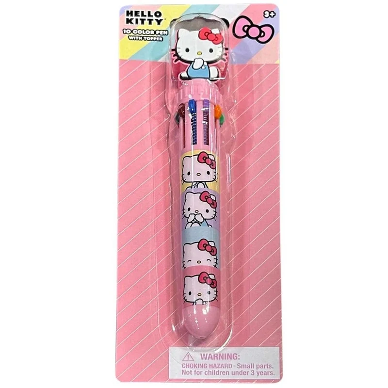 Hello Kitty 10 Colors Pen, 1 Count