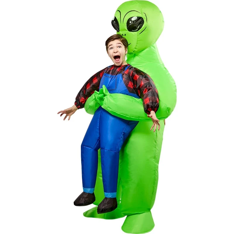 Alien Abduction Inflatable Costume for Kids