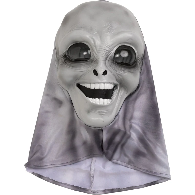 Alien Prober Costume for Adults, Jumpsuit with Mask
