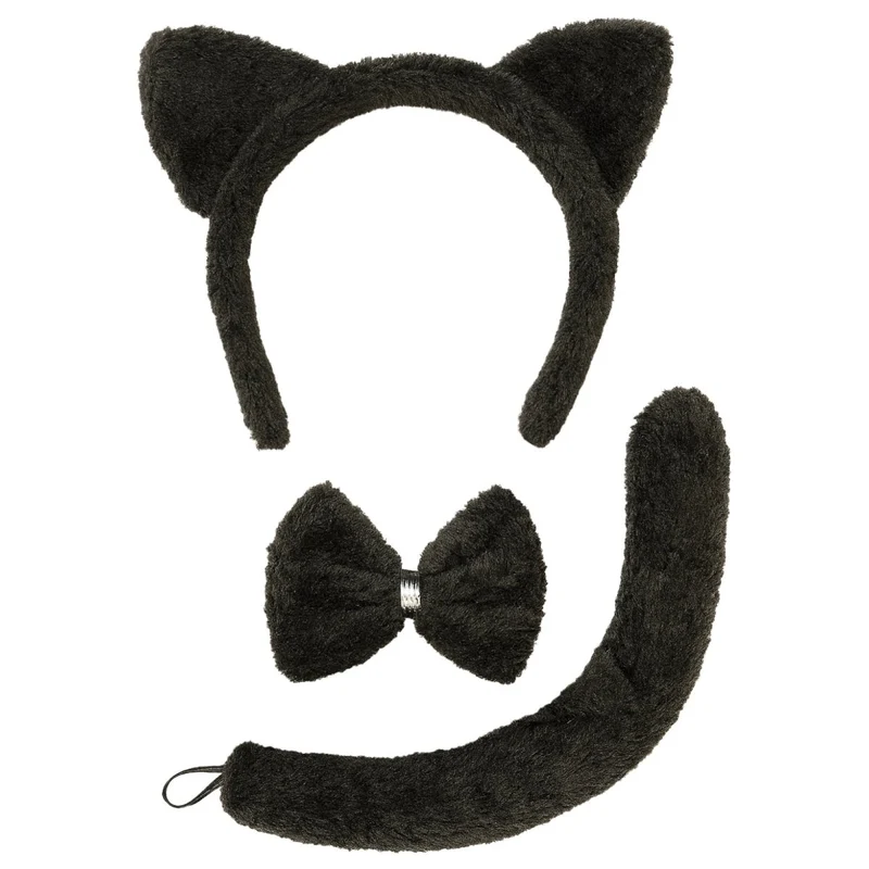 Black Cat Accessory Kit for Adults