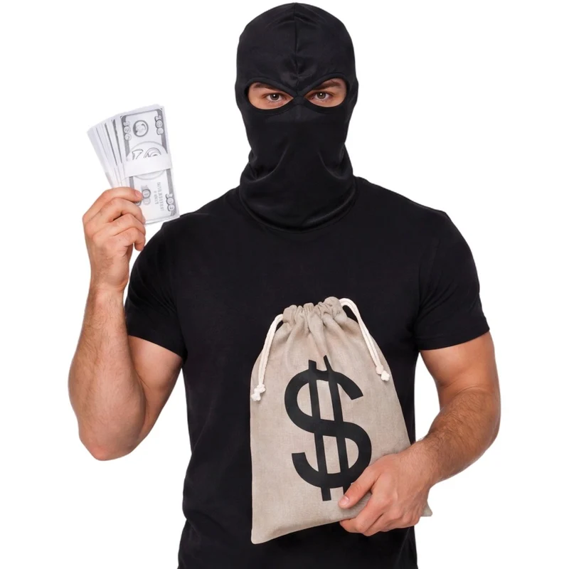 Robber Accessory Set for Adults