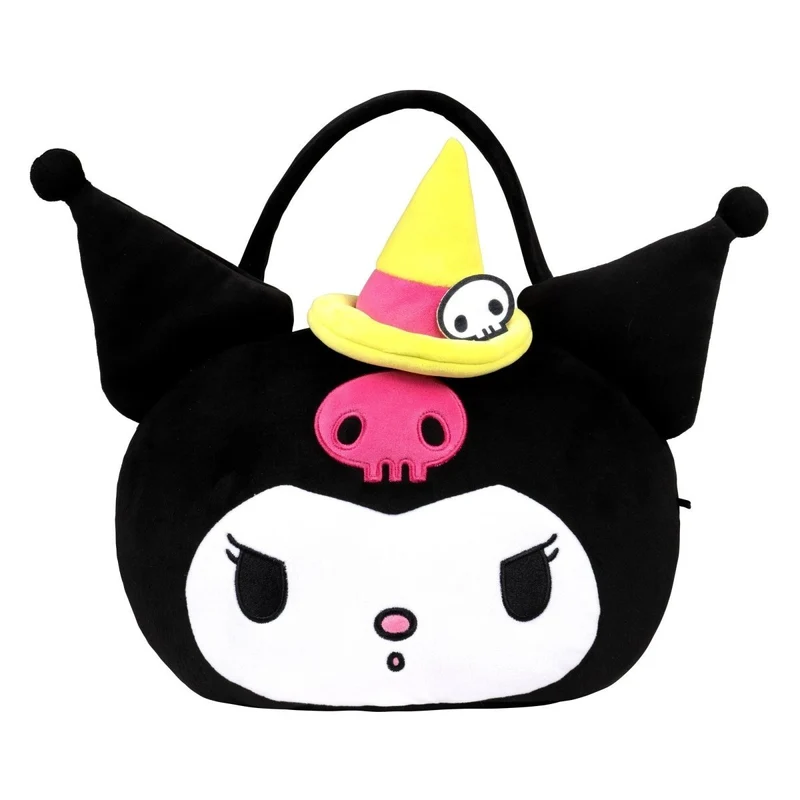 Kuromi Plush Treat Pail, Hello Kitty, 1 Count