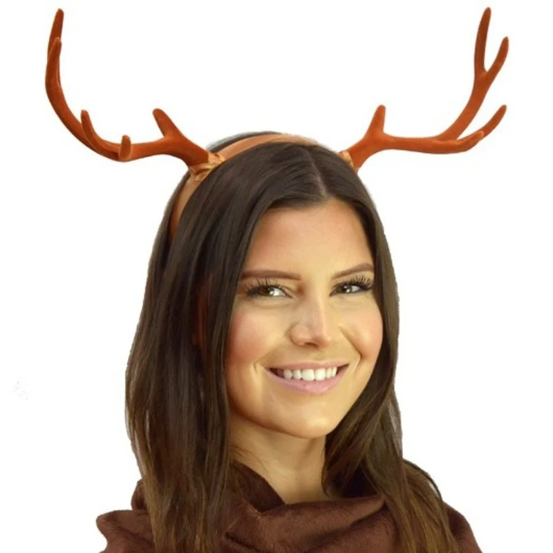 Deer Antlers Headband for Adults, Assortment, 1 Count