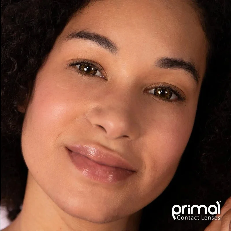 PRIMAL® Temptress Chestnut - Brown Coloured Contact Lenses, 3 Month Usage