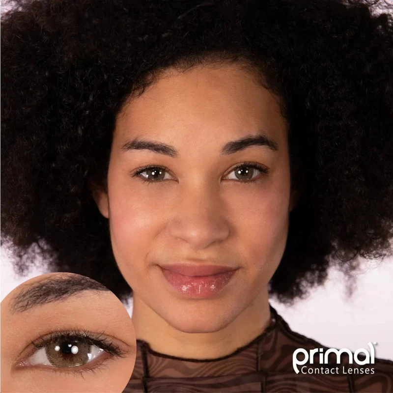 PRIMAL® Charm Chestnut - Brown Coloured Contact Lenses