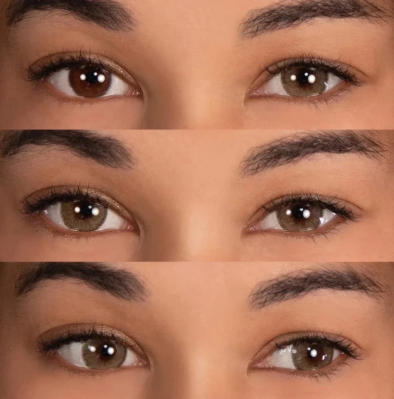 PRIMAL® Charm Chestnut - Brown Coloured Contact Lenses