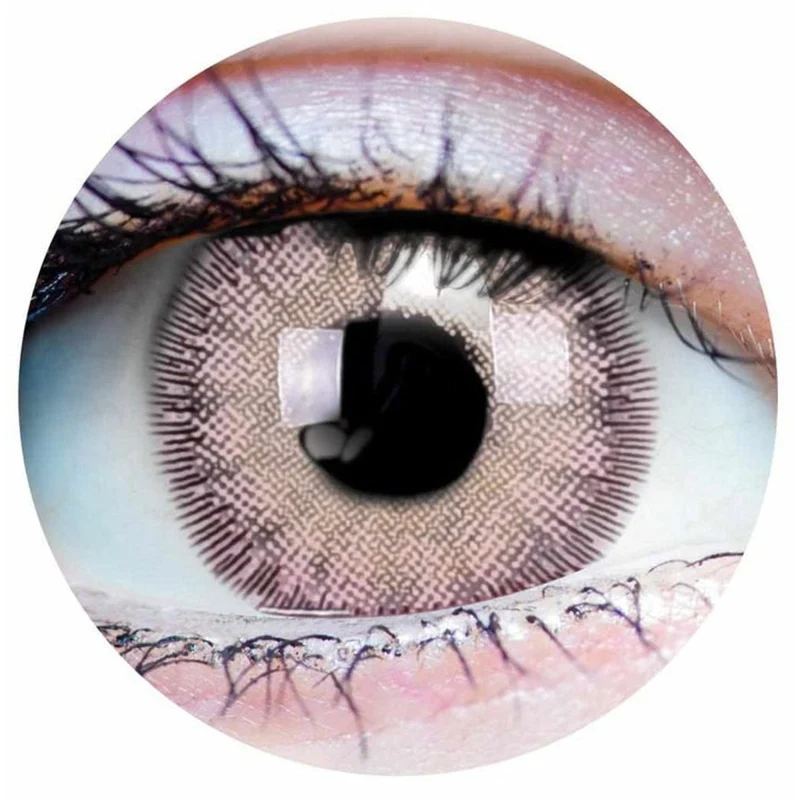 PRIMAL® Crystal Hazel - Frosted Hazel Coloured Contact Lenses, 3 Month Usage