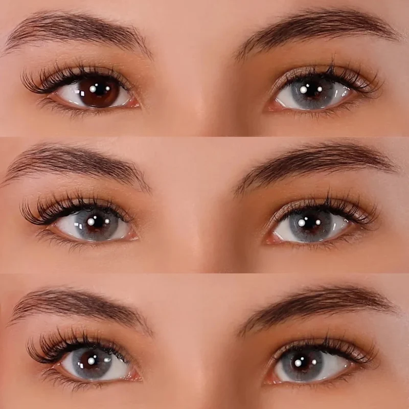 PRIMAL® Pure Ocean - Blue Colored Contact Lenses, 3 Month Usage