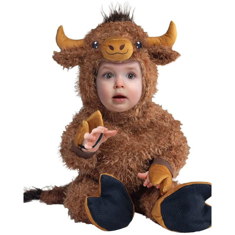 Highland Cow Costume for Babies and Toddlers, Jumpsuit