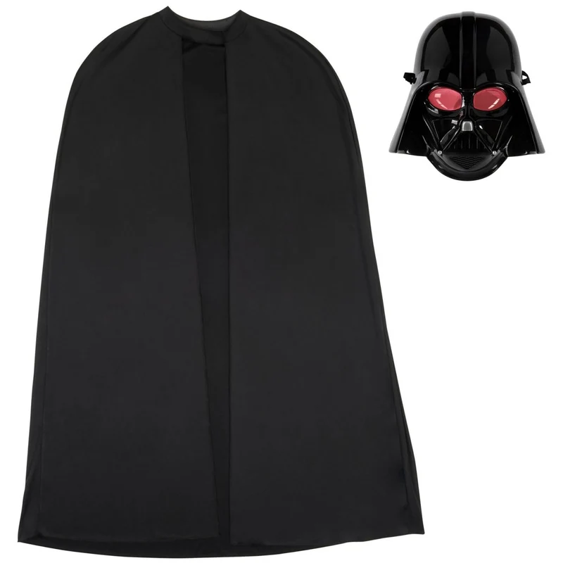 Darth Vader Cape and Mask Set for Adults, Star Wars, 1 Count